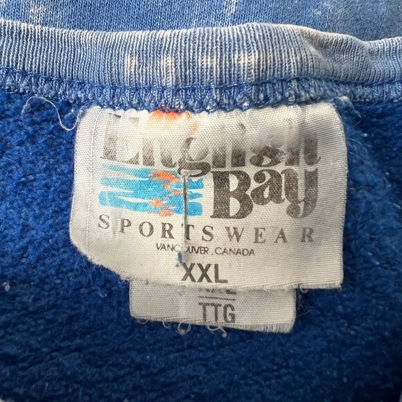 Vintage Ski Sweatshirt Whistler Mountain Graphic Embroidered Oversized Sweater - Picture 5 of 8